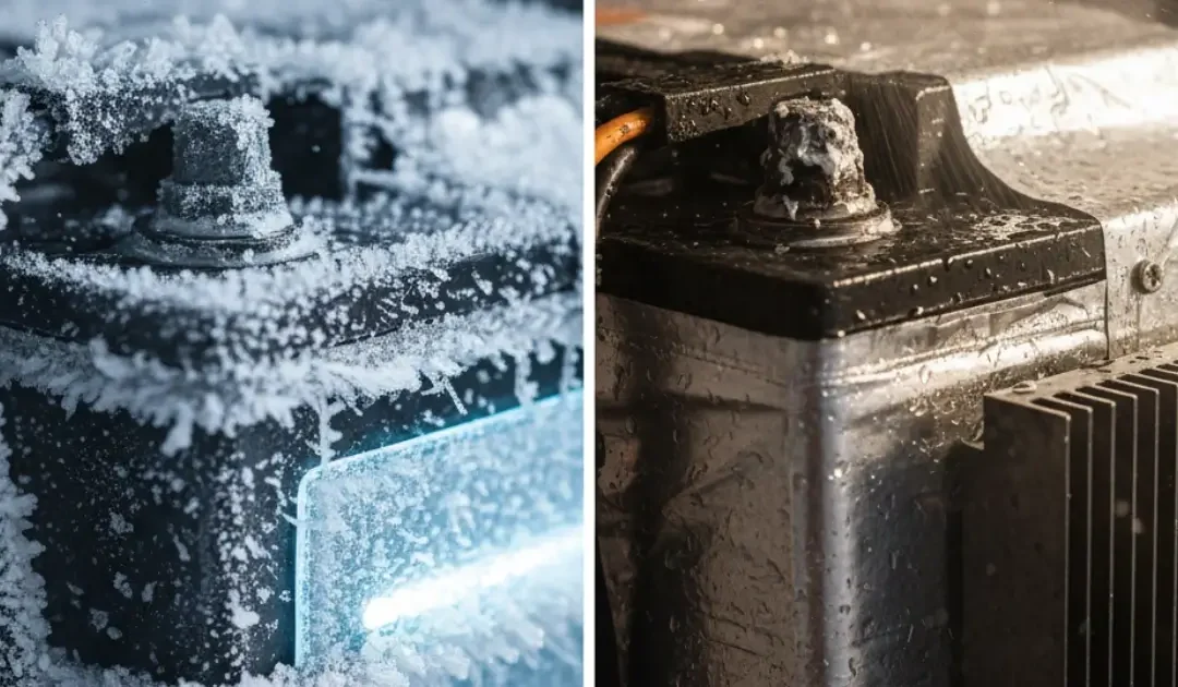 Cold and Hot Weather Lead-Acid Battery Tips